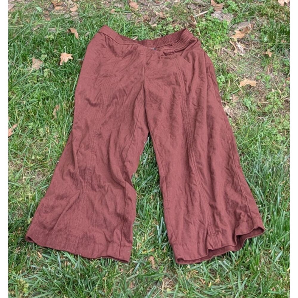 J. Jill Wearever Collection Wide-Leg Velour Pants Petite Medium